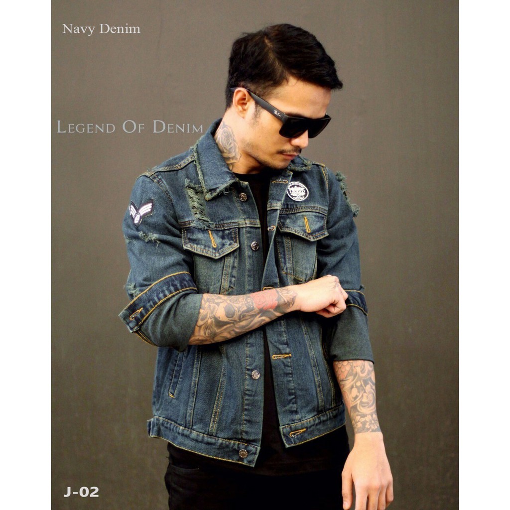 Jaket Retro - Legend Of Denim - NAVY