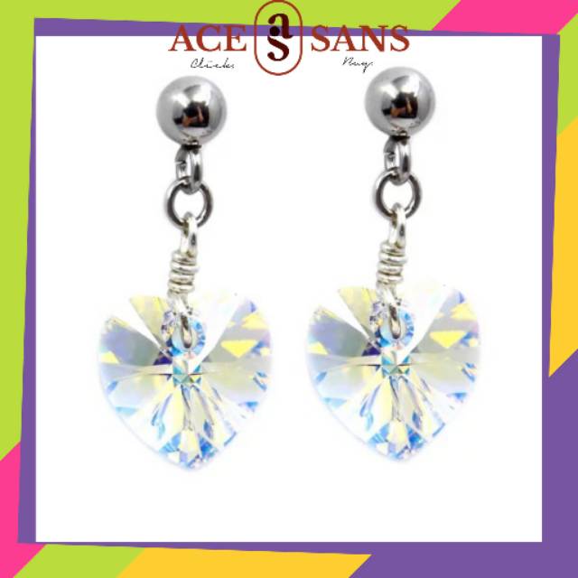 Perhiasan Anting Swarovski Petite Irish Aurore Earring | Anting | Swarovski | Original
