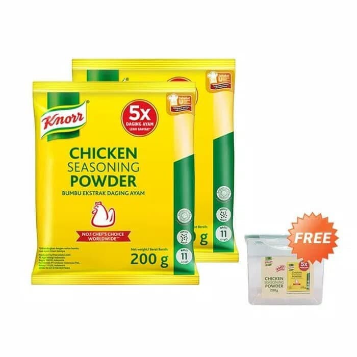 

Knorr Ayam / Knorr Chicken Powder 200Gr Twin Pack