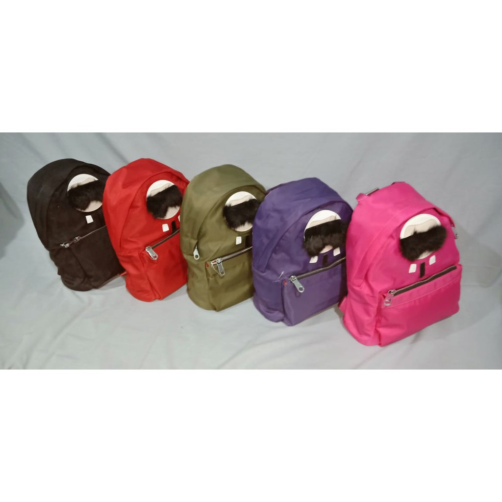 NEW RANSEL BAG FENDI 19015 tas btam tas impor tas murah tas wanita tas korea tas fashion tas cantik