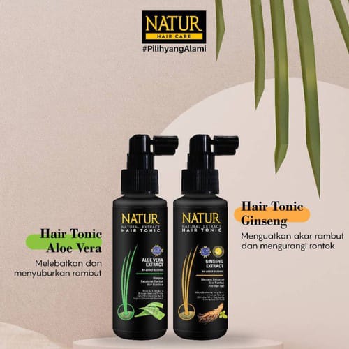 [BPOM] NATURE NATURAL EXTRACT HAIR TONIC / NATUR HAIR TONIC