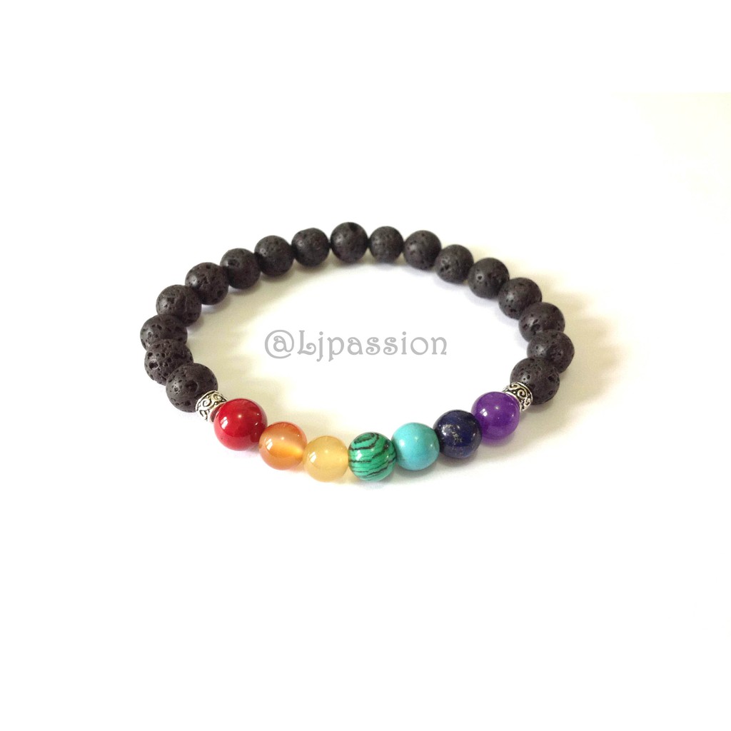 LJpassion Gelang  Yoga Gelang  Tujuh Chakra  Gelang  7  