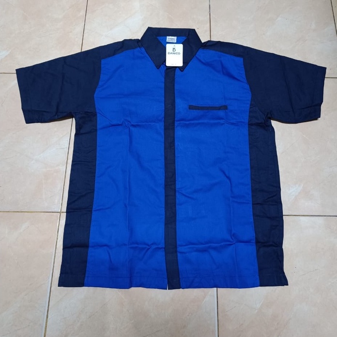 SERAGAM KOMBINASI, KEMEJA SERAGAM, BAJU KERJA, SERAGAM DRILL, BAJU PHD