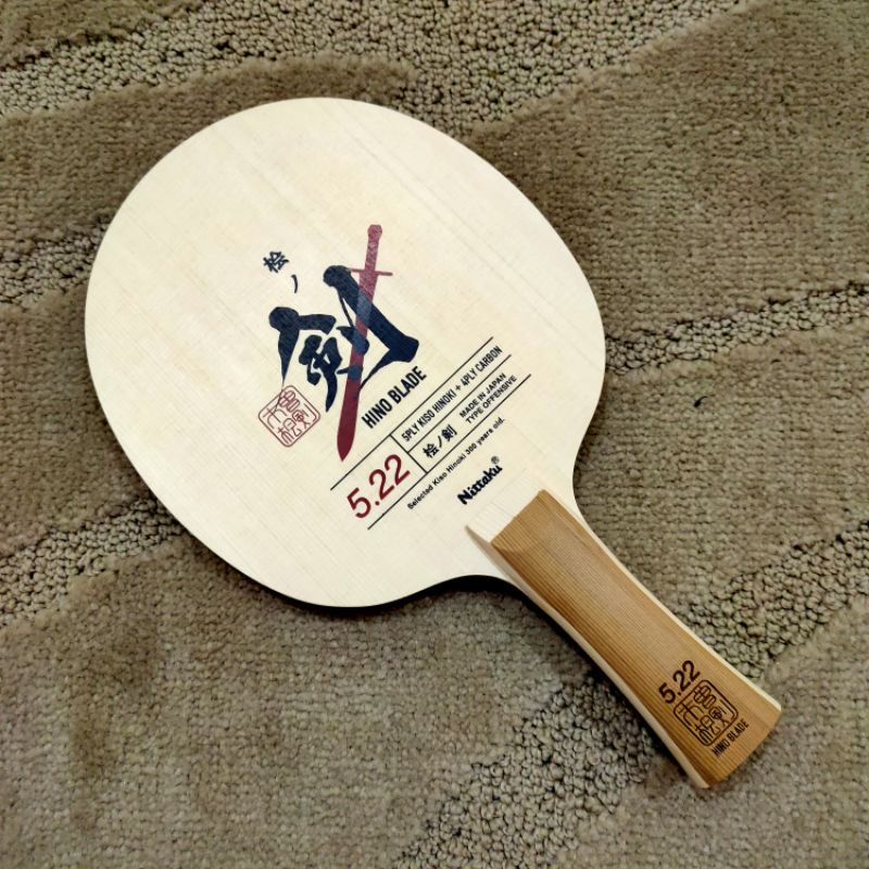 Nittaku Hino Blade 5.22 FL Blade Bet Tenis Meja Pingpong