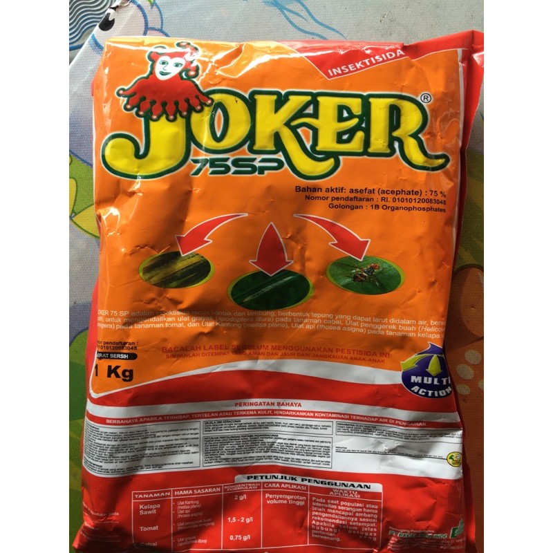 insektisida joker asefat 75% ukuran 1 kg