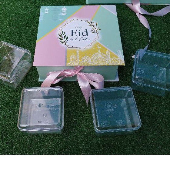 

hampers idul fitri / hampers lebaran / box idul fitri / box lebaran / box toples bulat