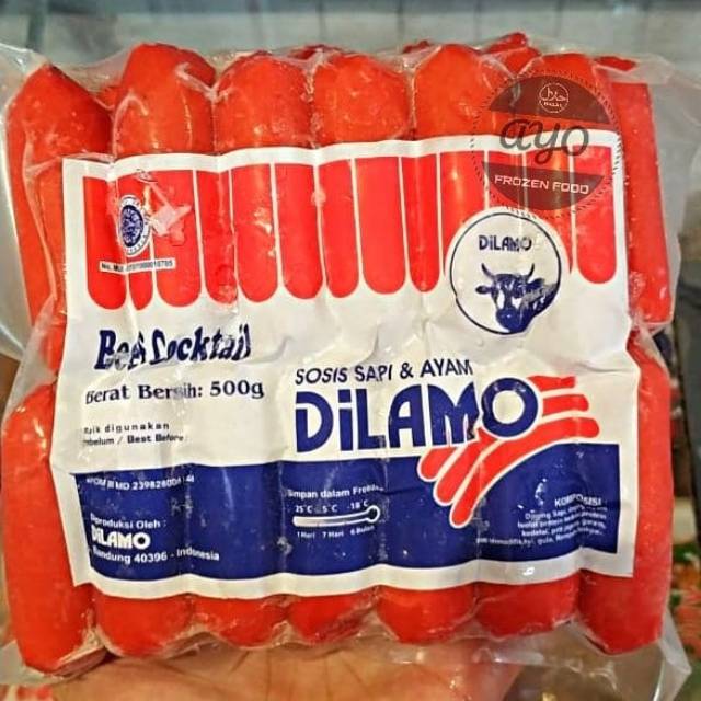 

Dilamo coctail merah langsung goreng