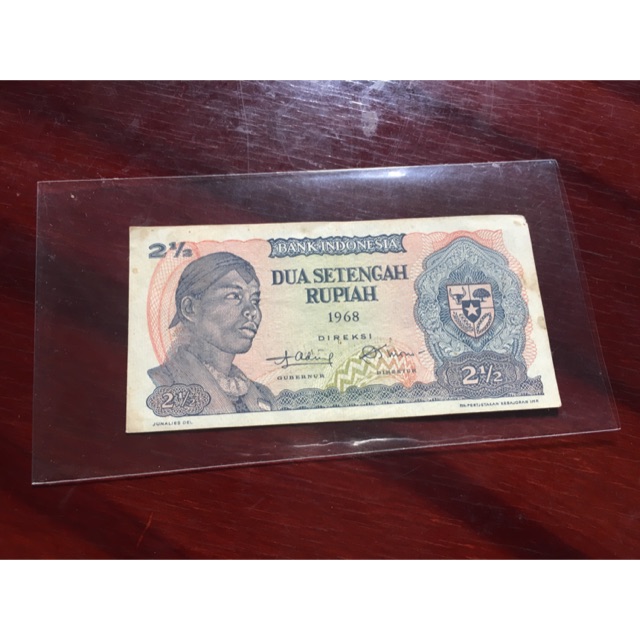 Uang Kuno 2,5 Rupiah sudirman