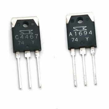 A1694 C4467 Sepasang Pasangan Transistor Power Sanken 2SA1694 2SC4467