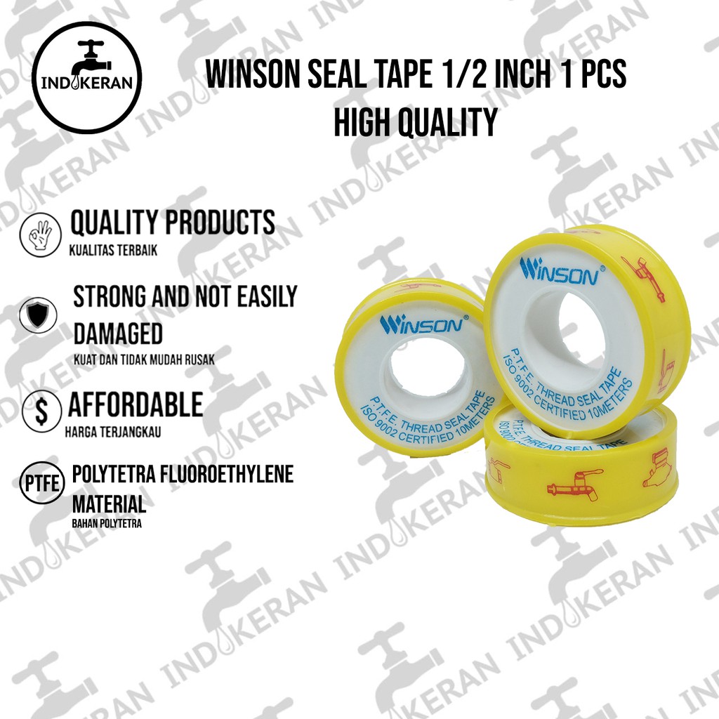 ASTON - Seal Tape PTFE - 10 Meter - High Quality