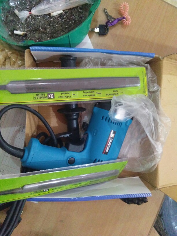 Mesin Bor Listrik 13mm Id9811  Fujiyama / Impact Drill Fujiyama