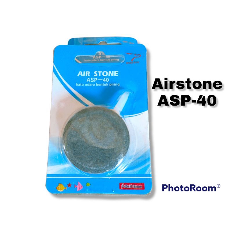 Batu airasi Airstone Yamano/Rosston ASC-40 diameter 4cm gelembung aerator Airpump