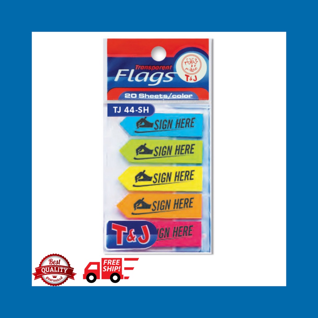 

FLAGS TJ 44 – SH (SIGN HERE)
