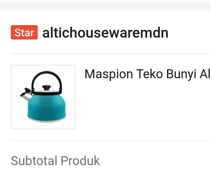 Maspion Rigolleto Summer 2,5 Liter - Teko Bunyi Aluminium 2,5 Liter