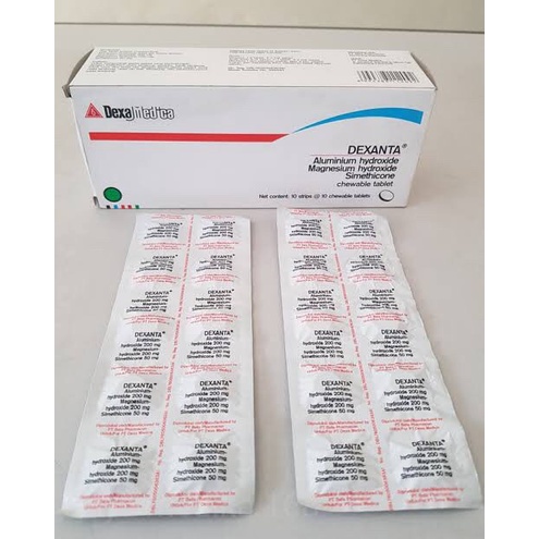 Dexanta Dexamedica Tablet Kunyah Strip ORIGINAL-BPOM