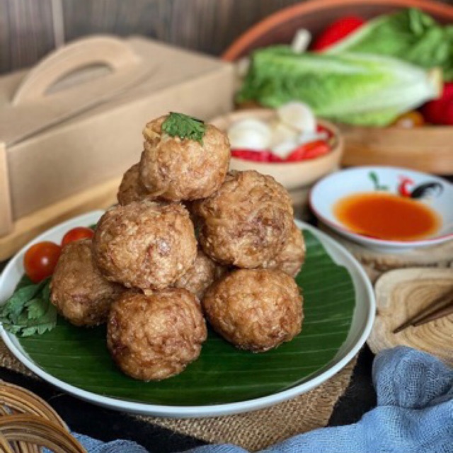 

Fried Taro ball (wu yan)