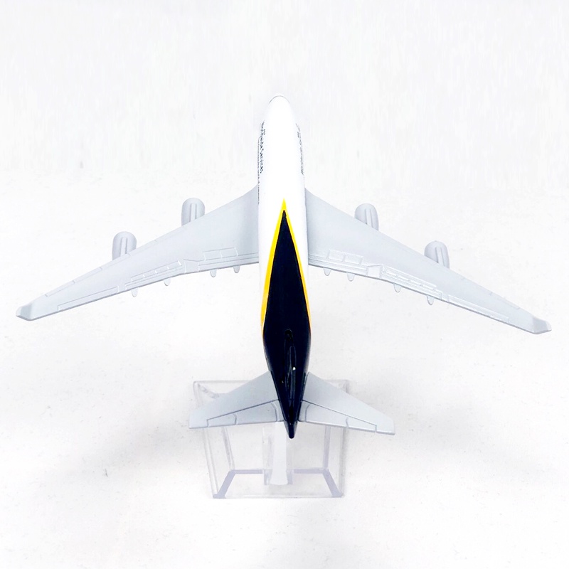 Ups B747 Boeing 747model Pesawat Metal Die-cast Pengiriman Parcel Pesawat Kargo Model 16CM