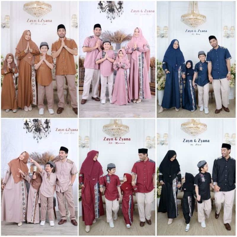 (CLOSED PO) SARIMBIT ZAYN ZYANA BY ATTIN