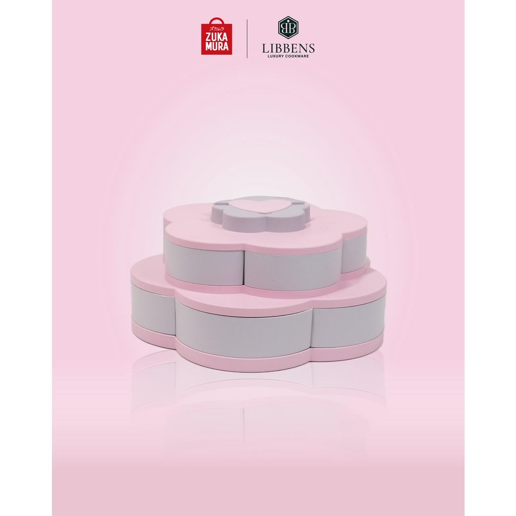 ZUKAMURA Toples Bunga 2 Tingkat