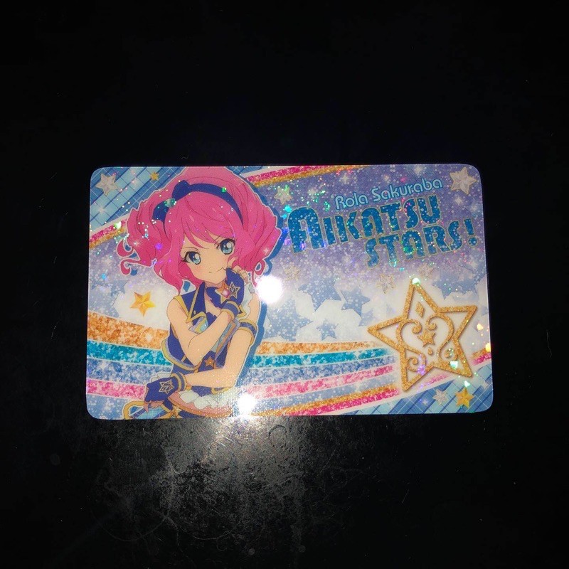 aikatsu stars idol card sakuraba rola
