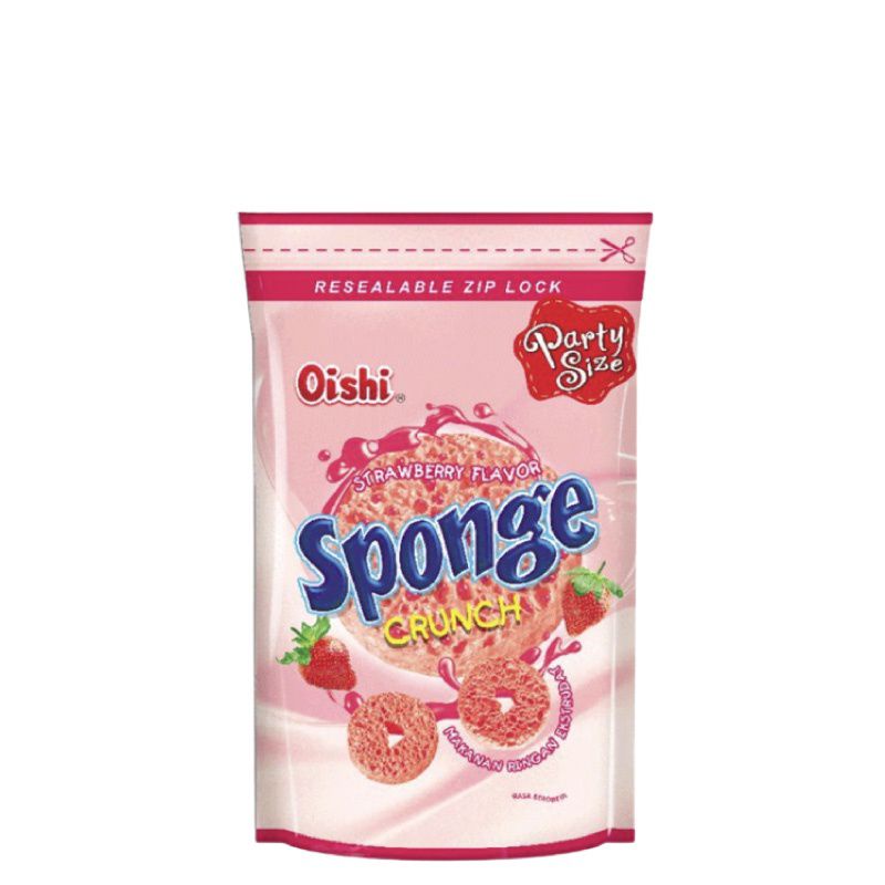 

Oishi Sponge Rasa Strawberry 110gr