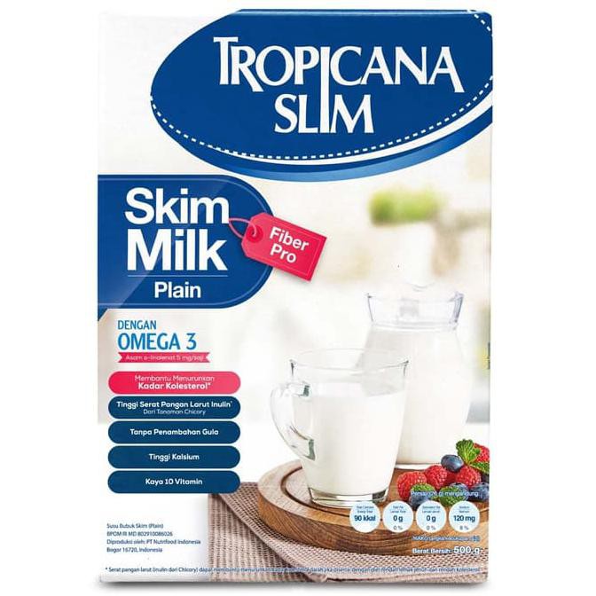 

>< Tropicana Slim Non Fat Fiber Pro Plain - Fs
