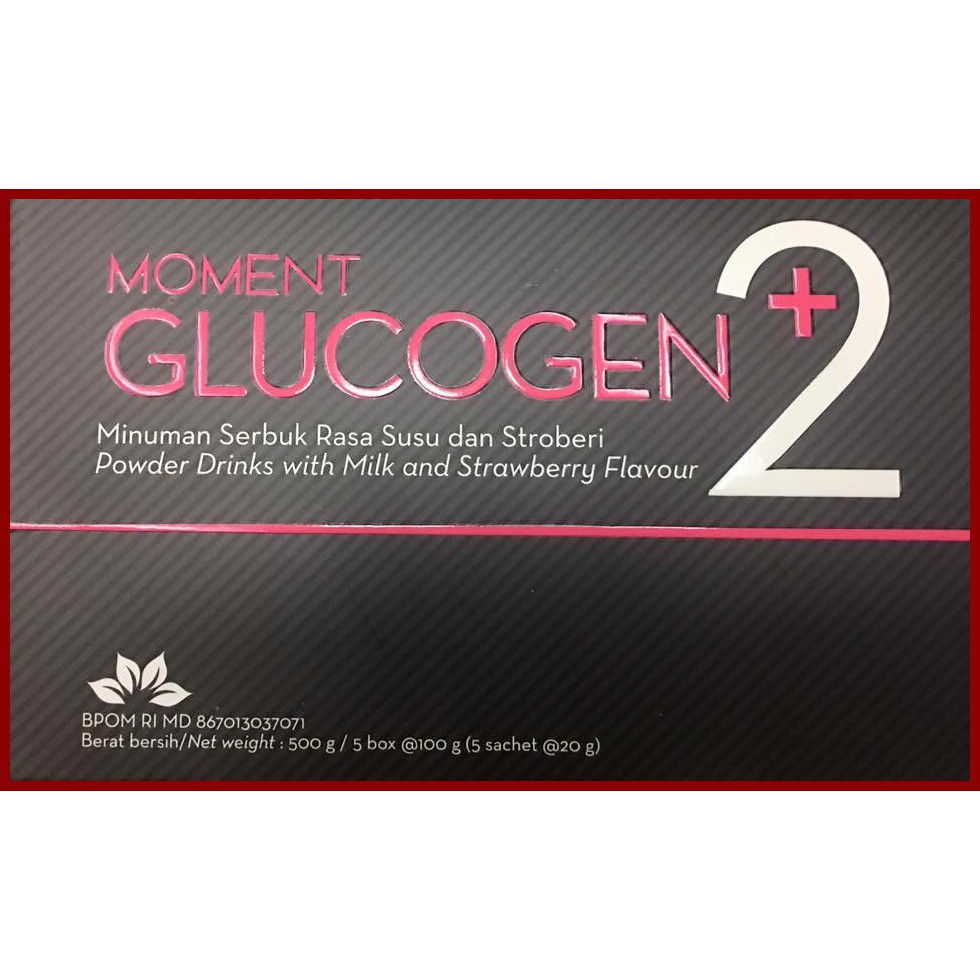 GLUCOGEN 2 GLUCOGEN+ MOMENT BERRY