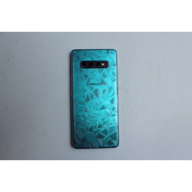 

STIKER Samsung S10 Plus motif transparant mozaic (BACA RINCIAN PRODUK)