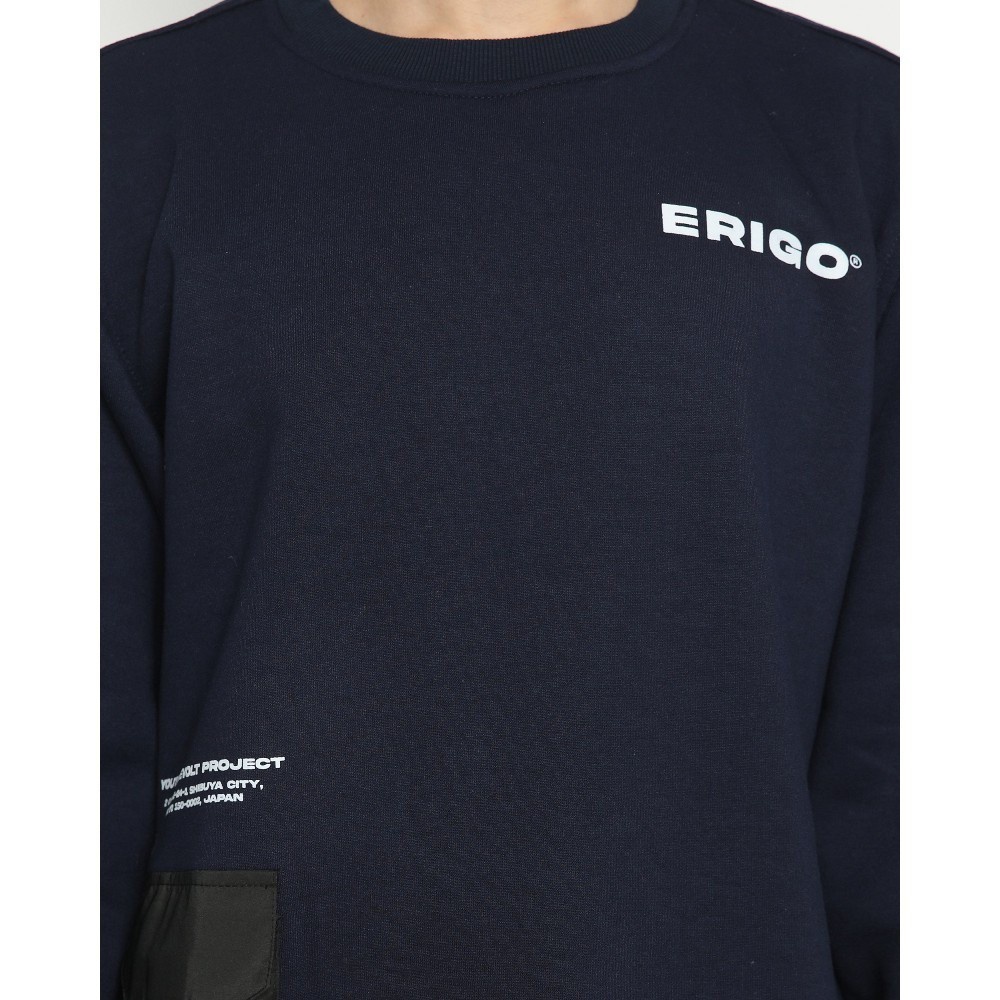 Erigo sweatshirt marun CN erigo sweater crewneck erigo marun terbaru dan terlaris premium sweater pria wanita sweatshirt erigo crewneck