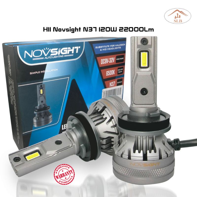 Lampu Mobil LED H11 Novsight N37 120Watt