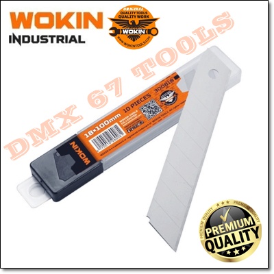 

PISAU CUTTER /KATER WOKIN 10 PCS BLADE SET