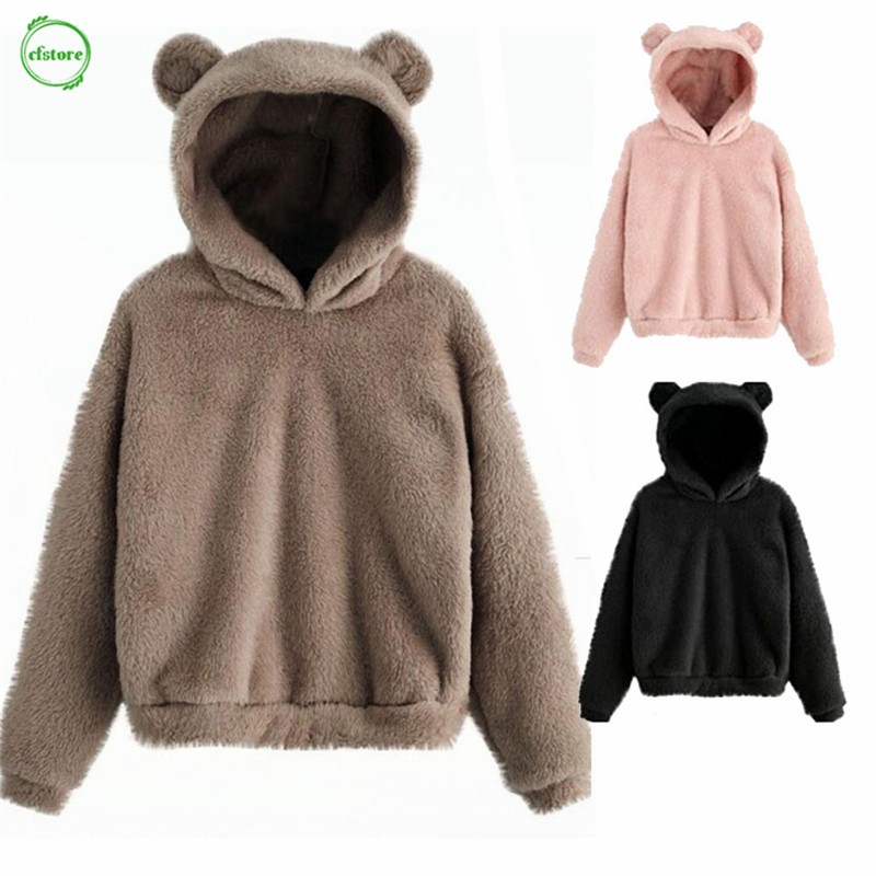 Sweater Kaos Wanita Model Pullover Casual dengan Hoodie Sweater Kaos Wanita Model Pullover Casual dengan Hoodie