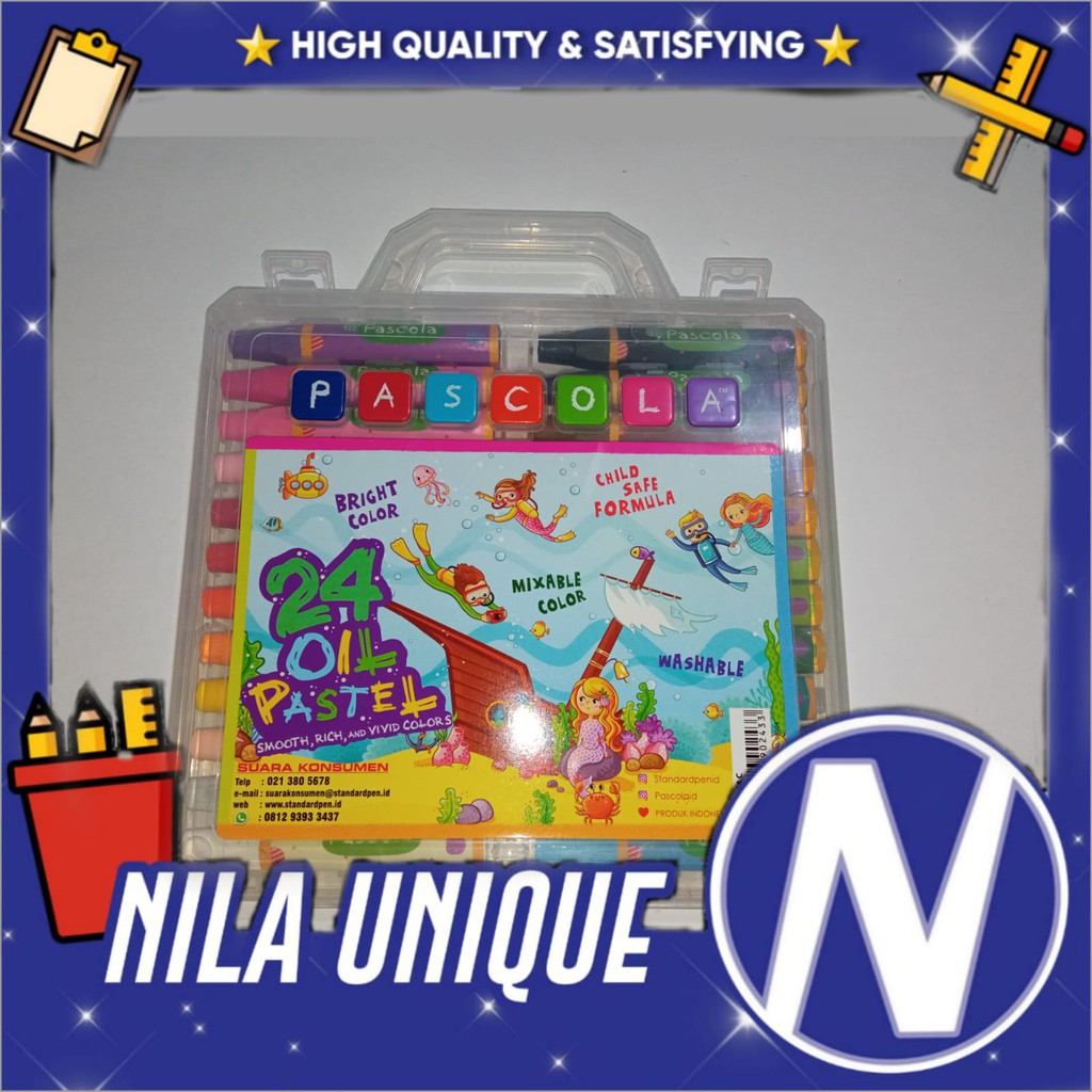 

CRAYON STANDARD PASCOLA ISI 24 WARNA Murmerr!!!