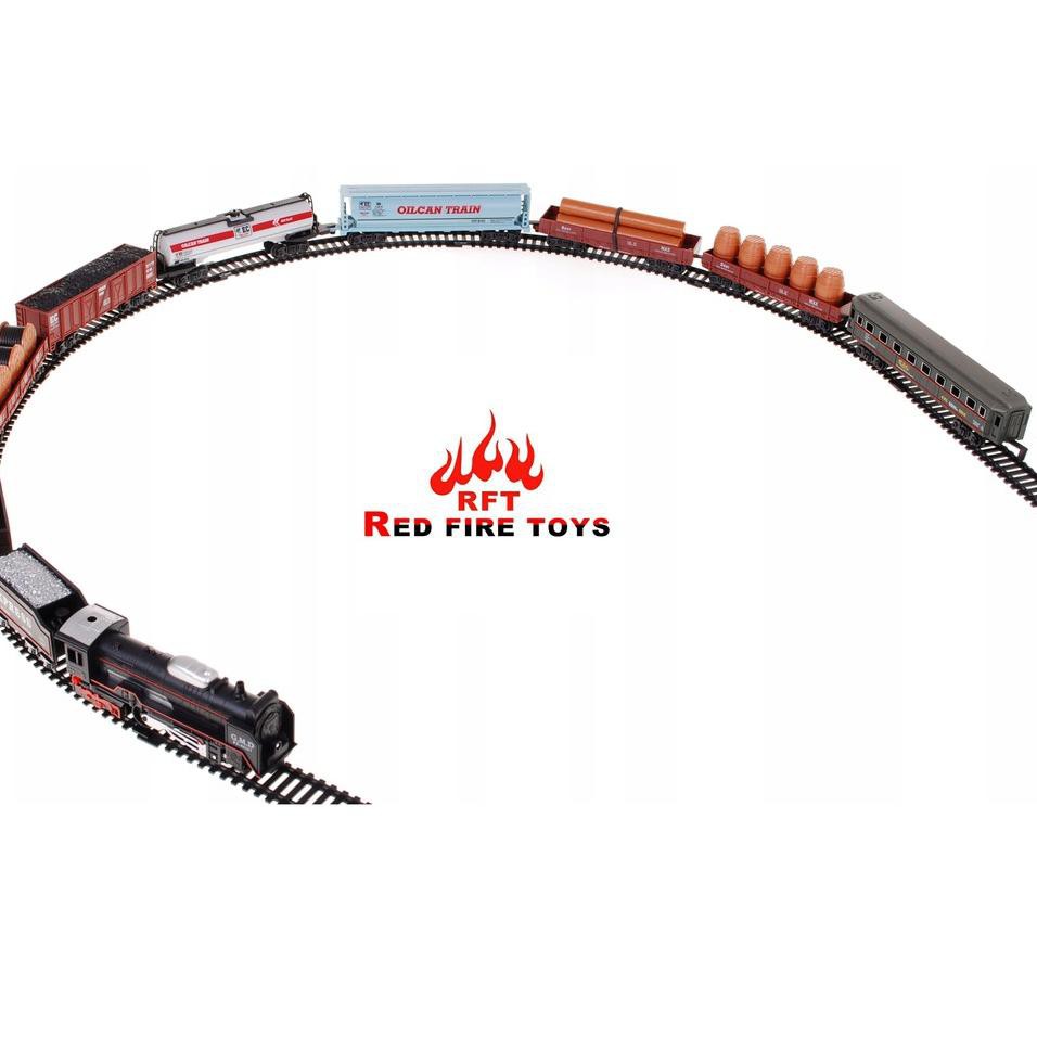SALEE.. KERETA API RAIL KING TRAIN JUMBO DIAMETER REL 122 CM 19033-8 ADA WESEL CABANG