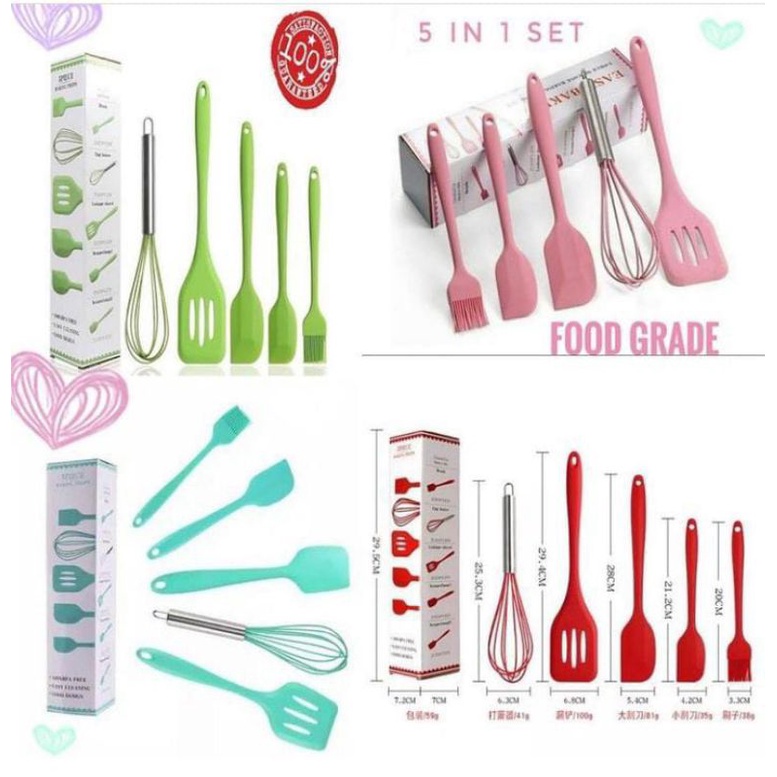 Spatula Silikon 5in1
