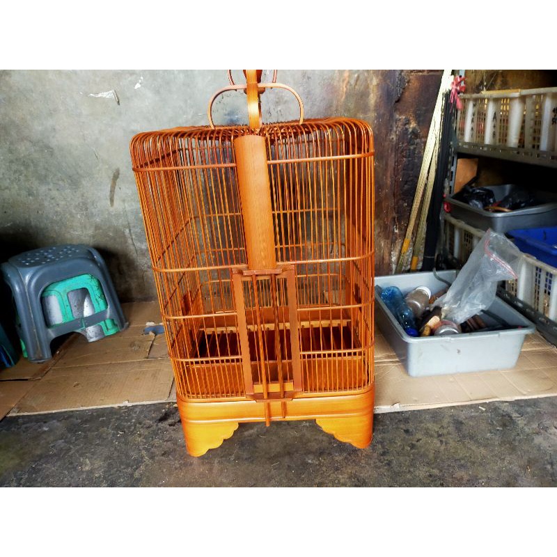 Sangkar kotak Anis/wambi Soloan halus