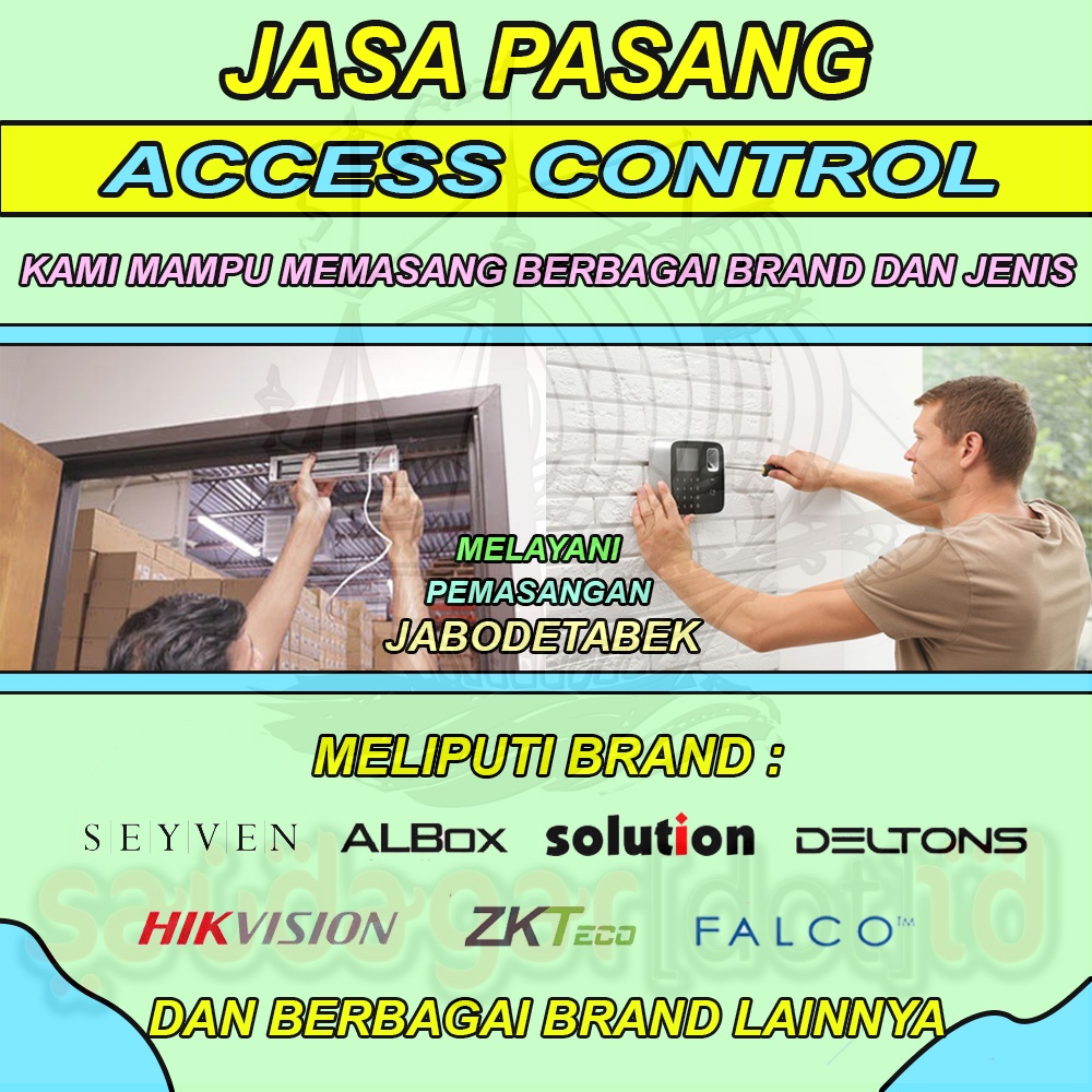 Jasa pemasangan access control FALCO, ALBOX, SEYVEN Sejabodetabek