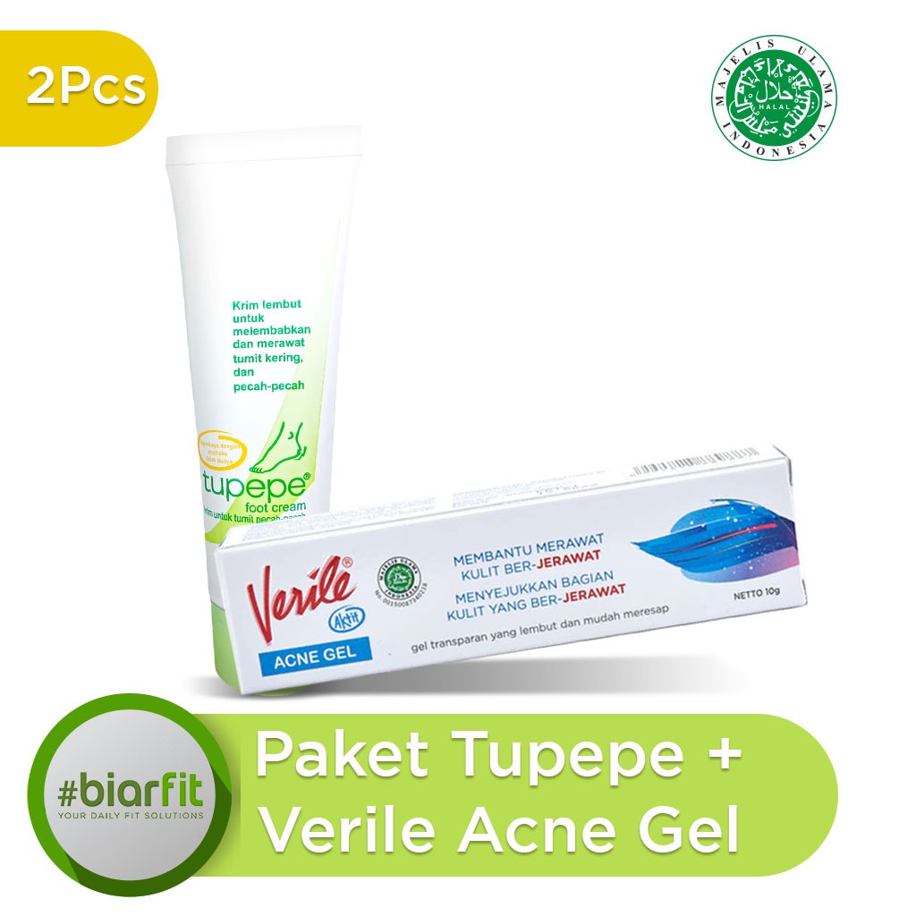 Paket Tupepe Verile Acne Gel Shopee Indonesia