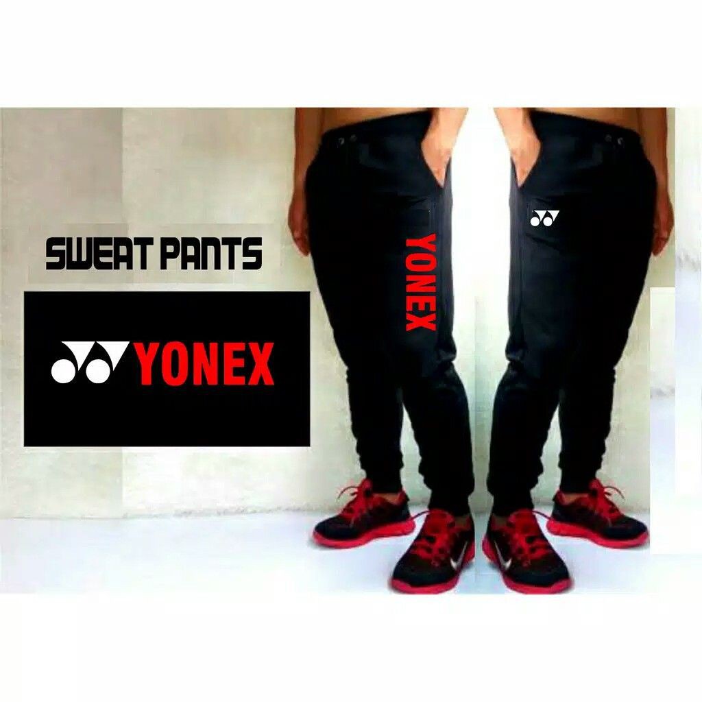 CELANA JOGGER PANJANG / SWEATPANTS / TRAINING YONEX GRADE ORI IMPORT HIGH QUALITY
