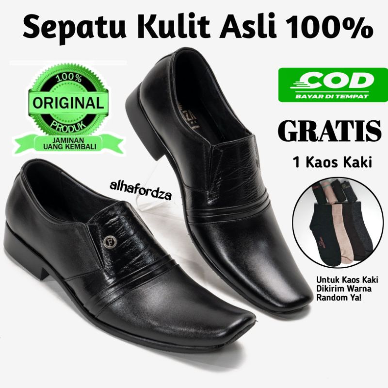 Sepatu Pantofel Pria Kulit Asli Original Dr Martens