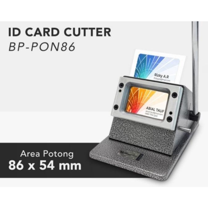 

`````````] Alat Pemotong PVC ID Card Blueprint / PVC Card Cutter / ID Card Cutter
