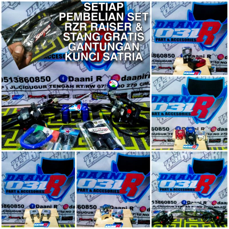 STANG RZR DAN RAISER PNP SATRIA FU