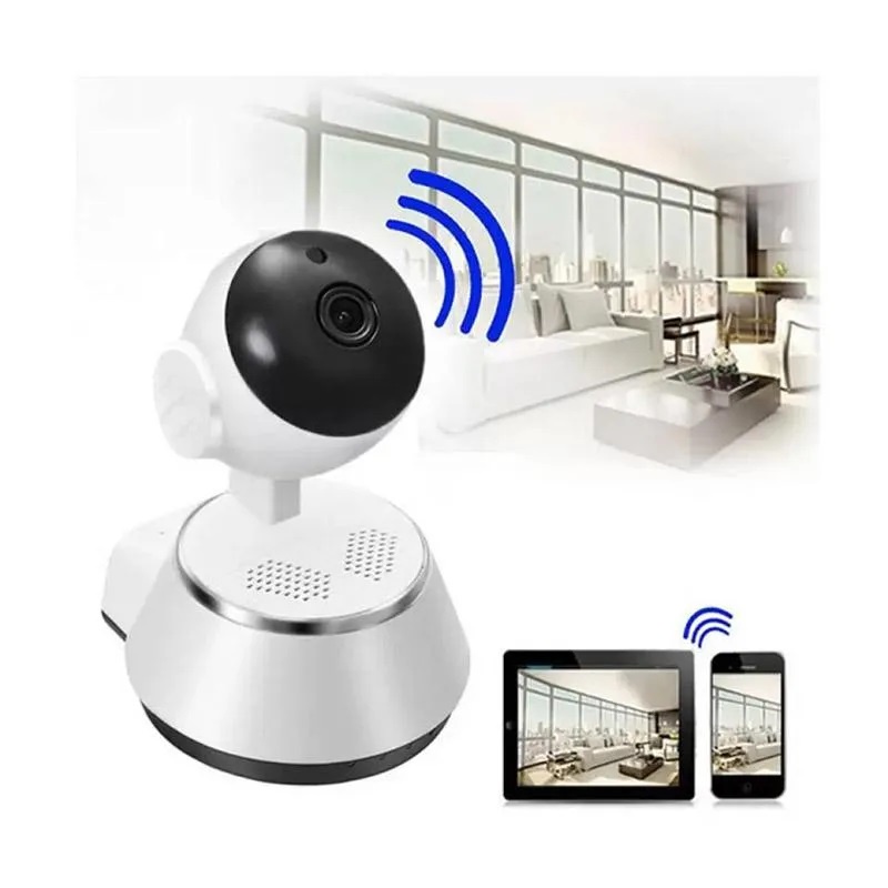 Camera CCTV Smart Net CT V380 Q6 Wifi HD 720 P / Camera CCTV Wireless - Cctv Non Antena / Control Aplikasi HP