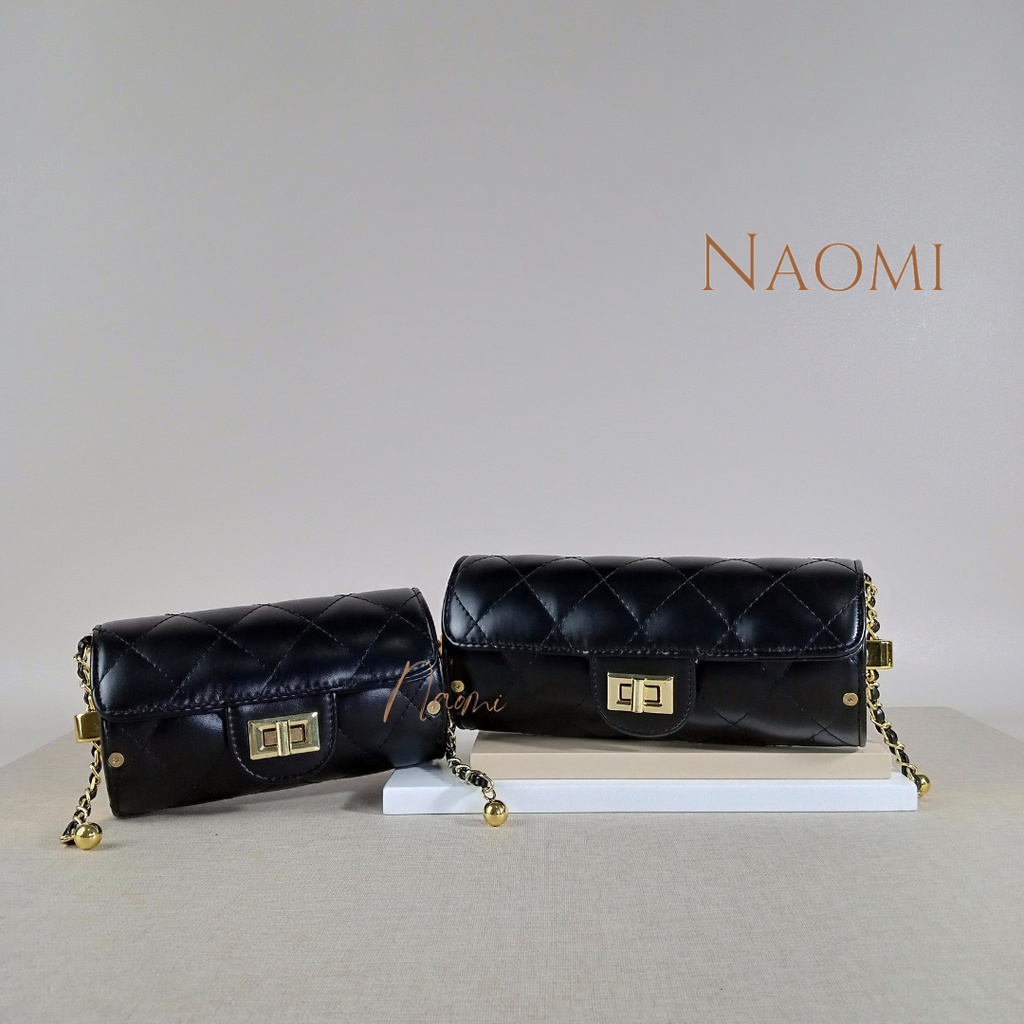 NAOMI - Natasha Tas Import Premium Sling Bag Wanita Rantai - Tas Pesta - tas Fashion - tas formal - tas kondangan premium murah - Handbag Kulit -tas naomi - naomi bag - tas kondangan