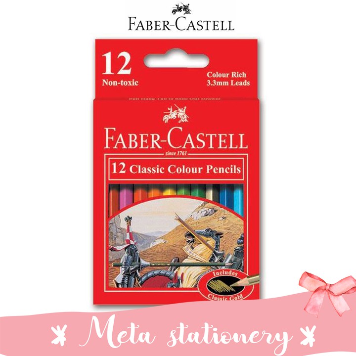 

Pensil warna Classic Faber Castell 12 Short