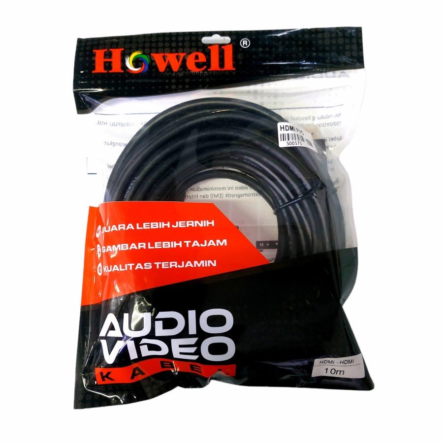 Howell Kabel HDMI Versi 1.4 PVC 10M