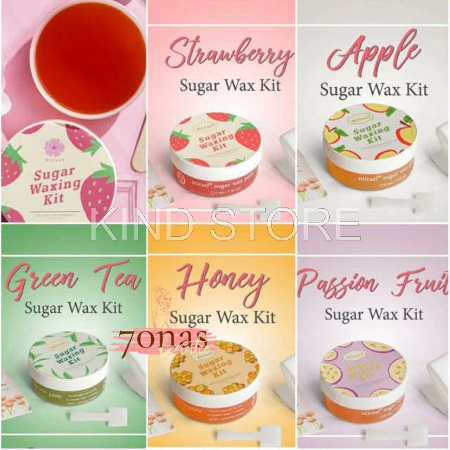 KINDSTORE❤ | MIRAEL Sugar Waxing Kit ( Penghilang Bulu Rambut - Hair Removal )