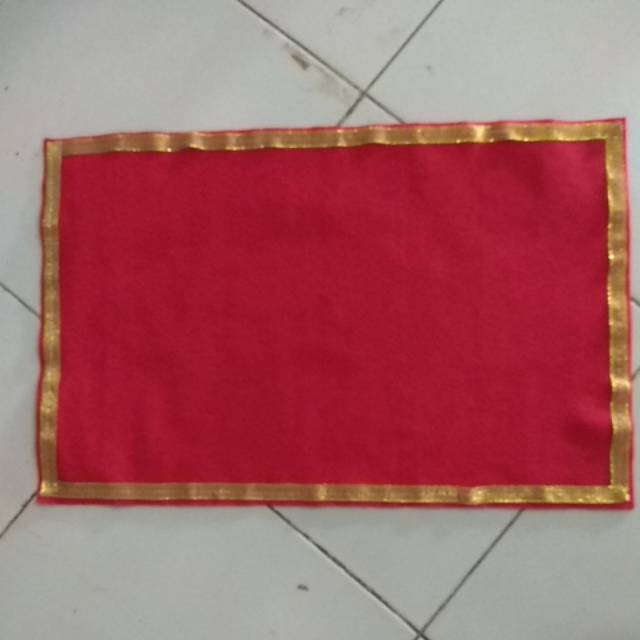 place mat pesta natal imlek alas makan tatakan piring Chrismas