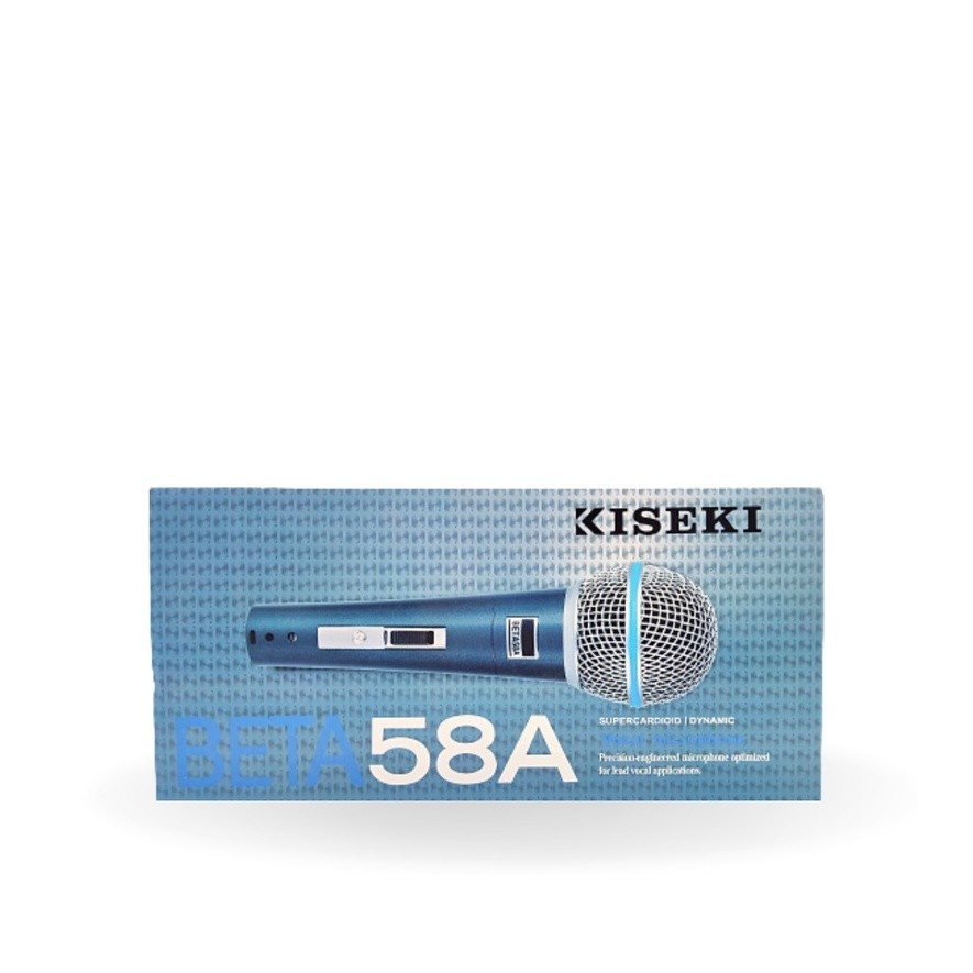 COD MIC KABEL KISEKI BETA 58A SUPERCARDIOID DYNAMIC BETA 58A