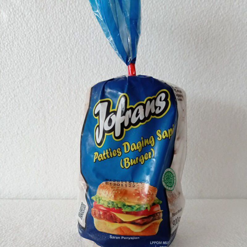 

Jofrans Patties Daging Sapi (Burger) 900g